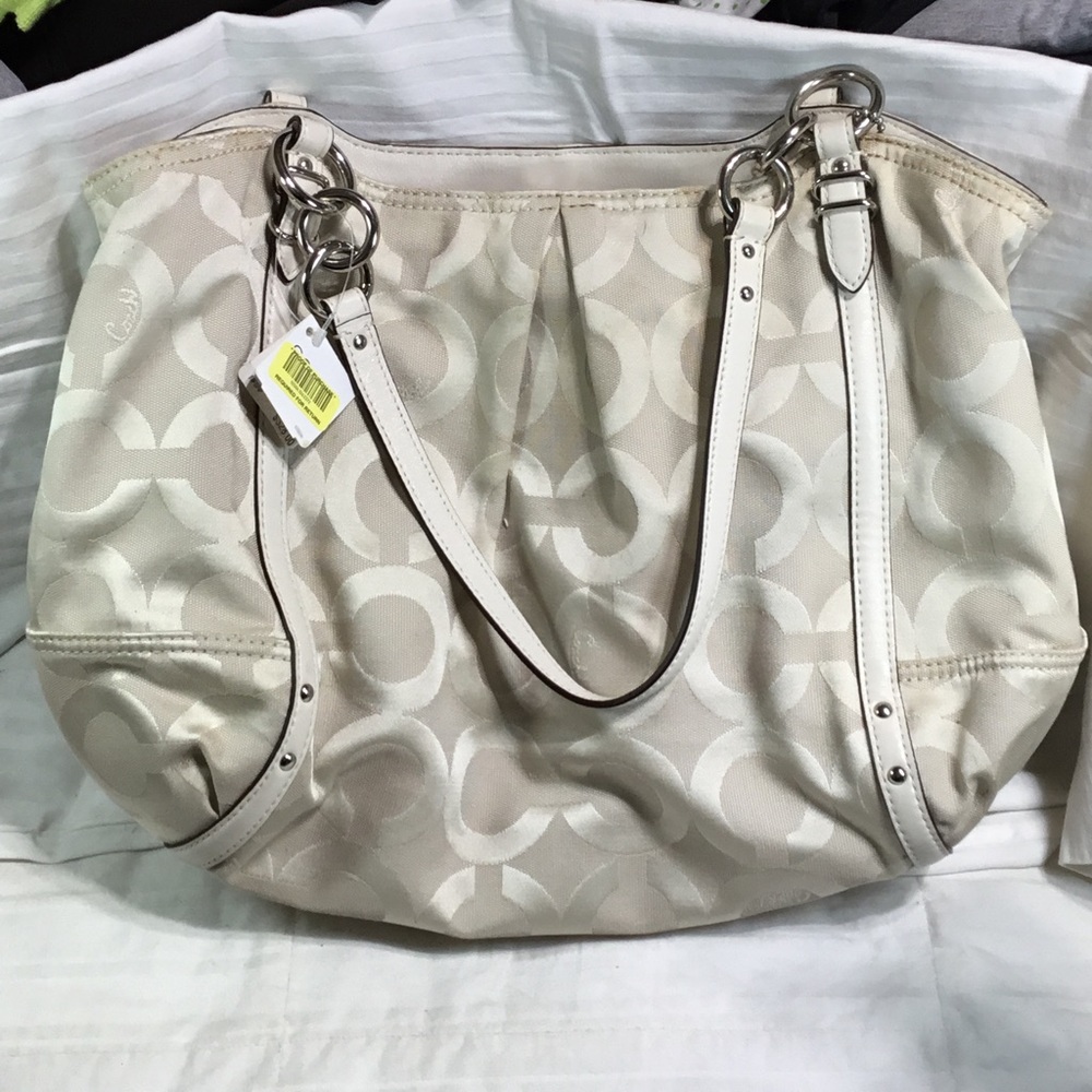 Coach Signature Collection tote, NWT, 16”x12”x5”